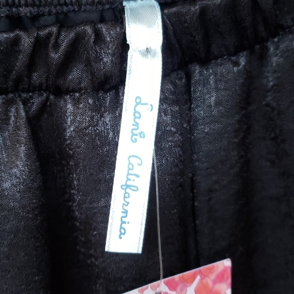 Lani California silky crinkle long slit pants NEW - Picture 3 of 8